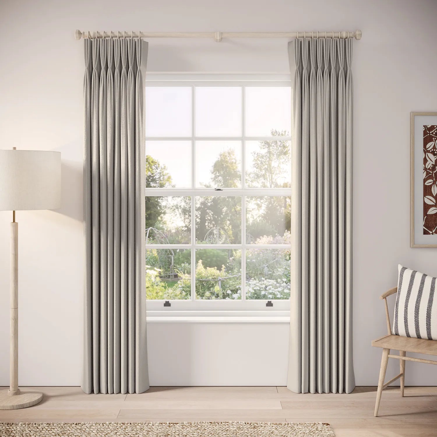 His Nibs Curtains - Eco Weave - Grandmama