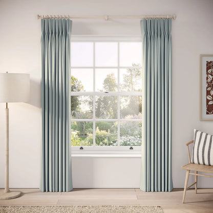 His Nibs Curtains - Linen Blend - Cirrus