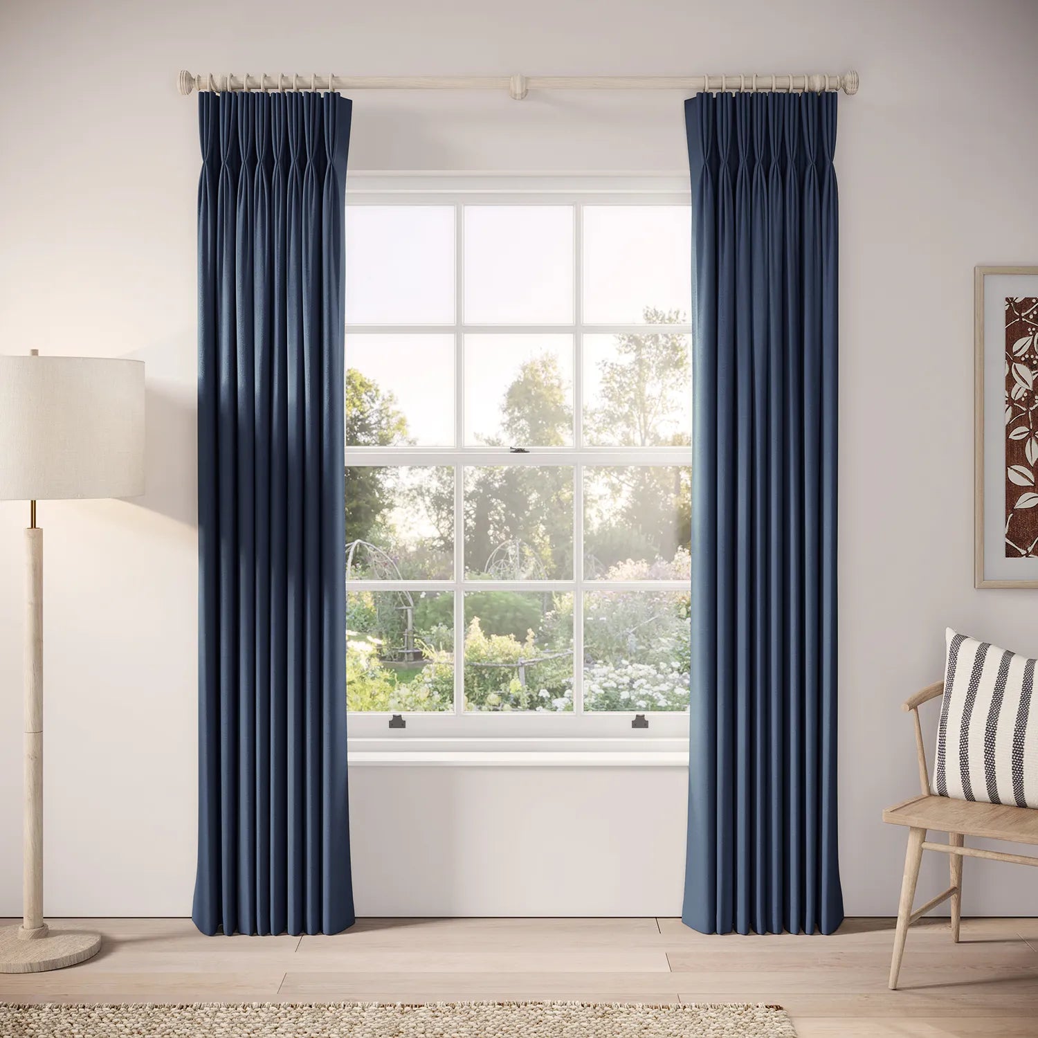 His Nibs Curtains - Linen Blend - Jolene