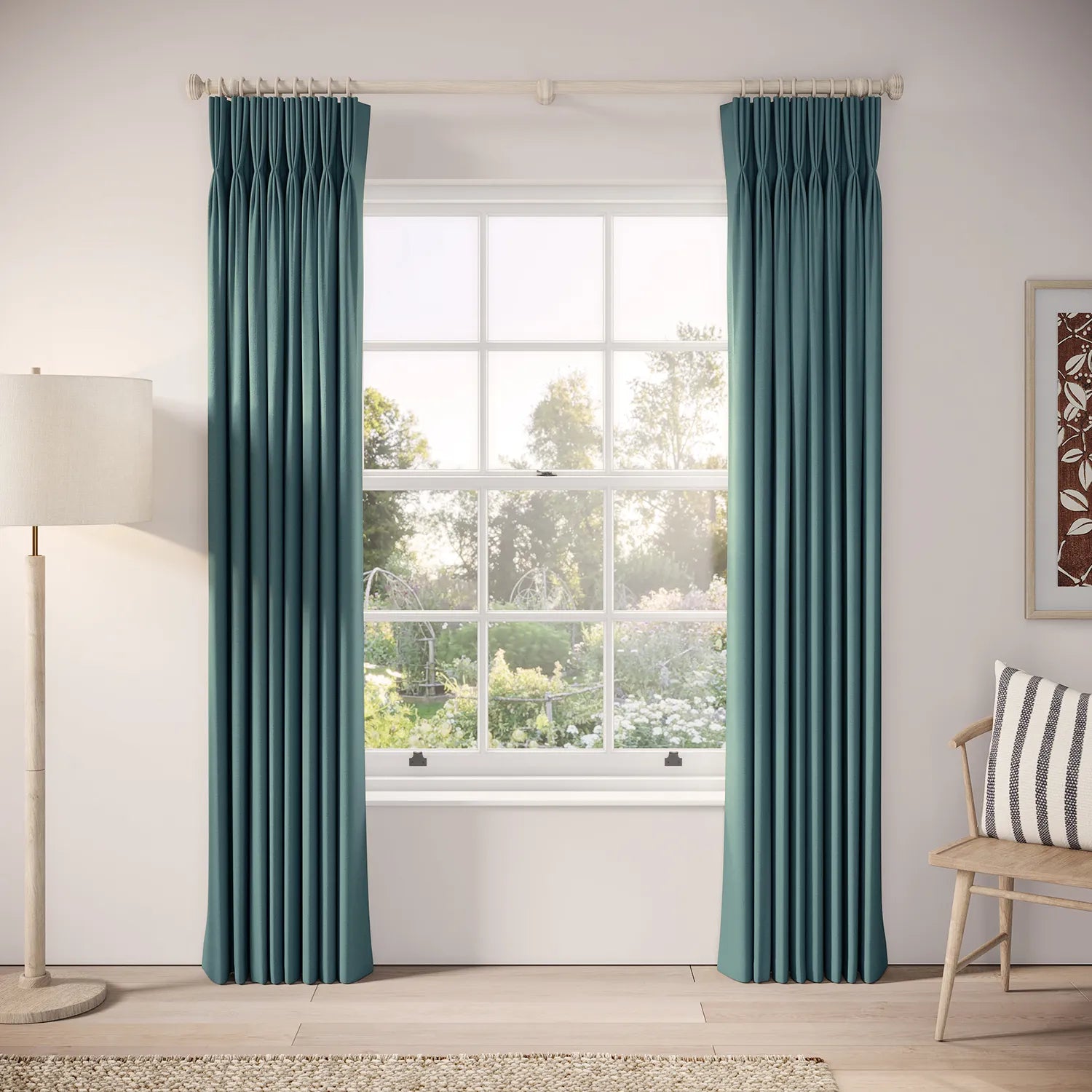 His Nibs Curtains - Linen Blend - Wilhelm II
