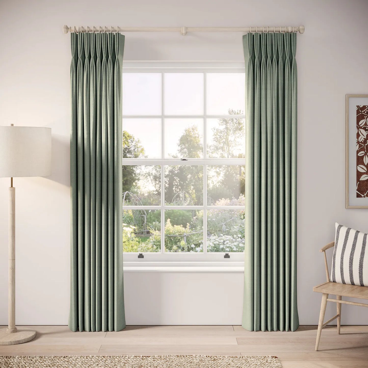 His Nibs Curtains - Pure Linen - Barmouth