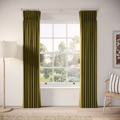His Nibs Curtains - Soft Velvet - Thicket