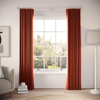 Lazy Sunday Curtains - Soft Velvet - Cookout