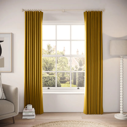 Lazy Sunday Curtains - Soft Velvet - Lucky Strike