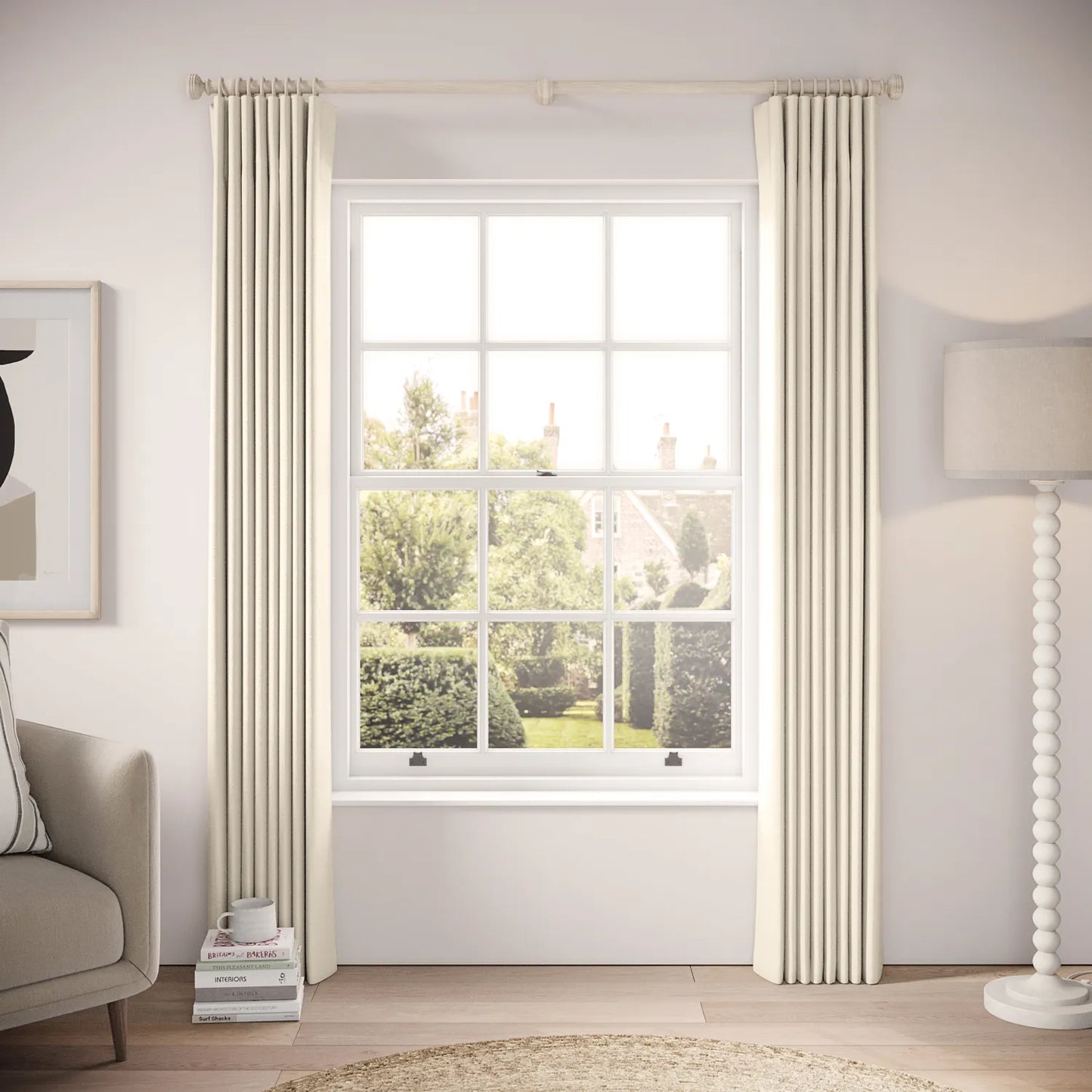 Matchbox Curtains - Eco Weave - Macchiato