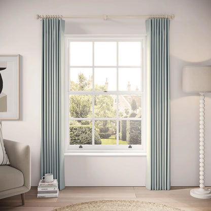 Matchbox Curtains - Linen Blend - Cirrus