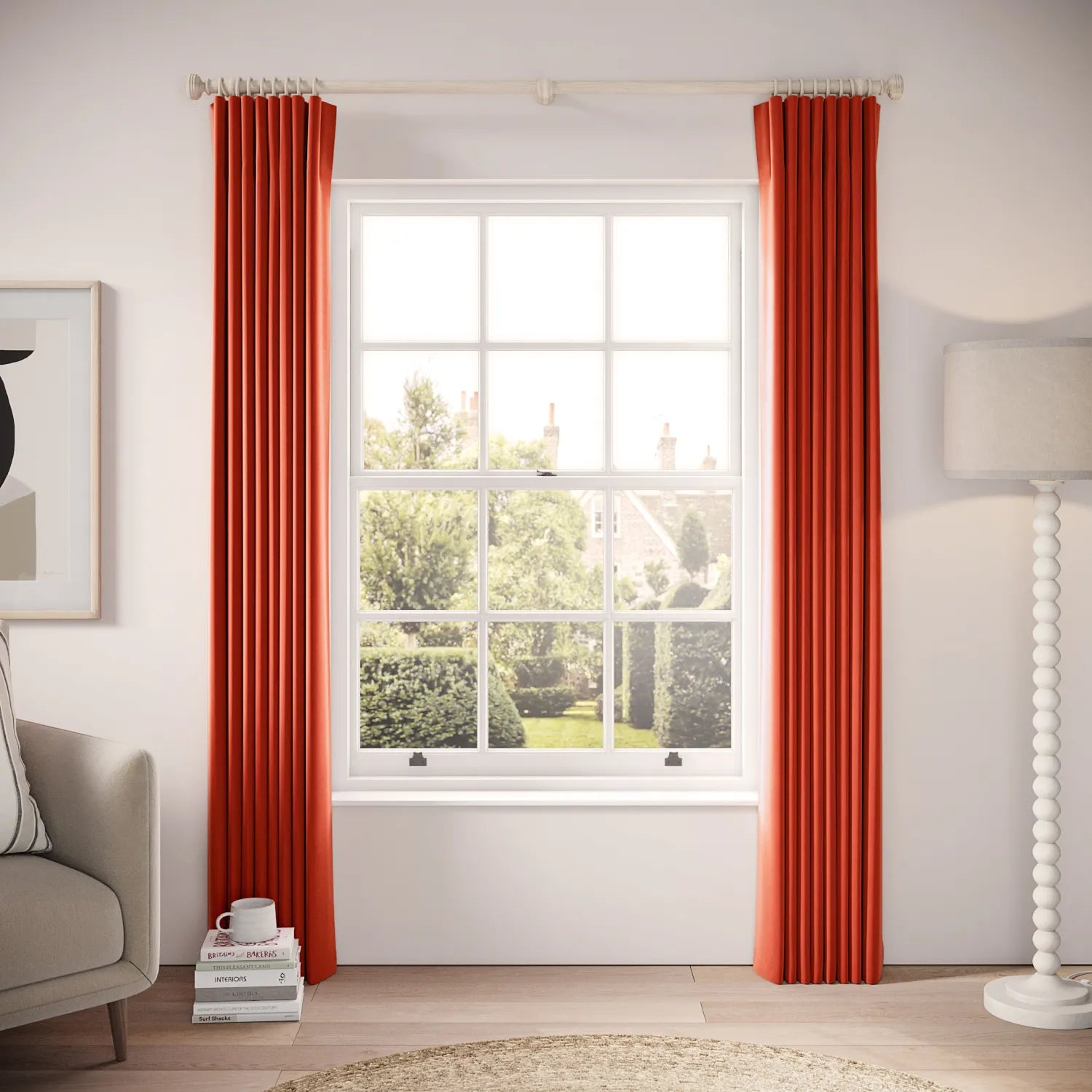 Matchbox Curtains - Soft Velvet - Logburner
