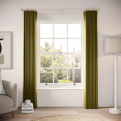 Matchbox Curtains - Soft Velvet - Thicket