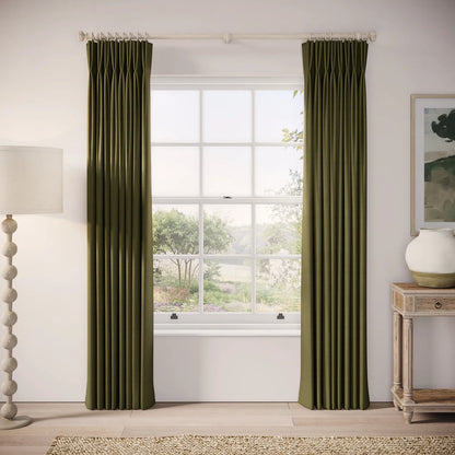 Merlin's Beard Curtains - Pure Linen - Mossify