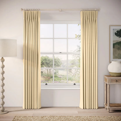 Merlin's Beard Curtains - Pure Linen - Overnight Oats