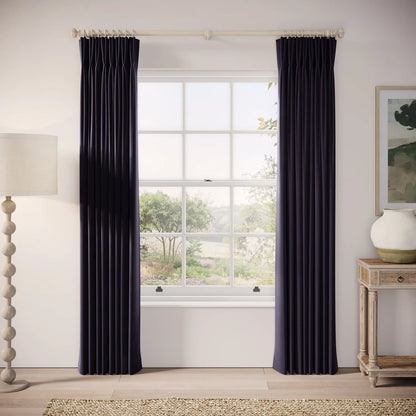 Merlin's Beard Curtains - Soft Velvet - Bramble Jam