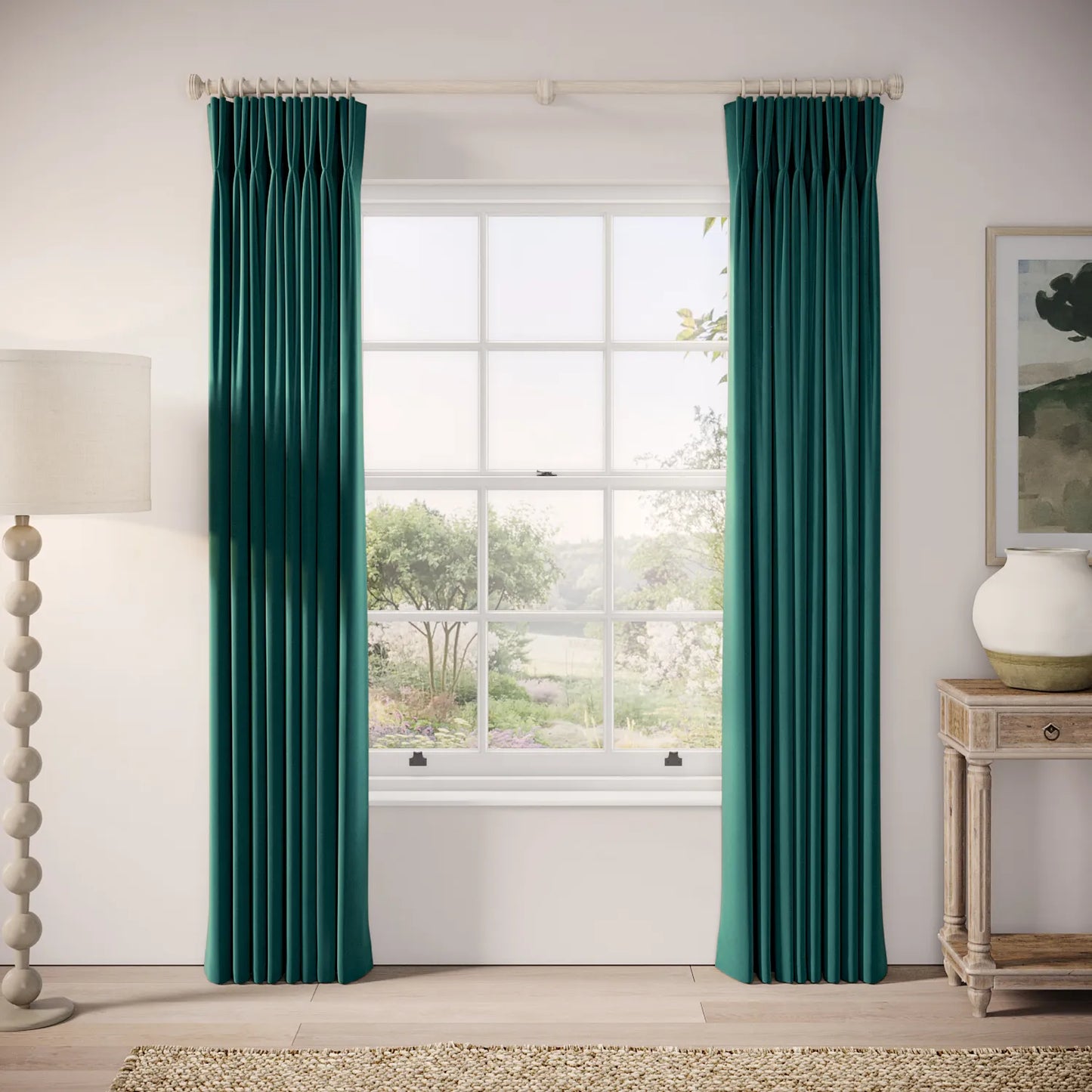 Merlin's Beard Curtains - Soft Velvet - Mothercombe