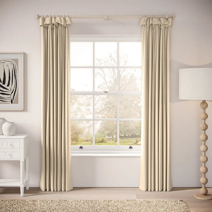 Mrs Twitchit Curtains - Eco Weave - Limpet