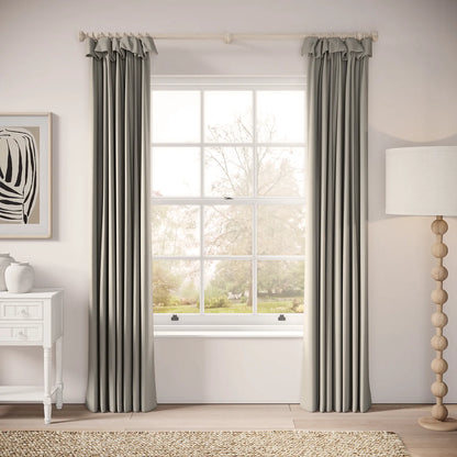 Mrs Twitchit Curtains - Linen Blend - Simmer