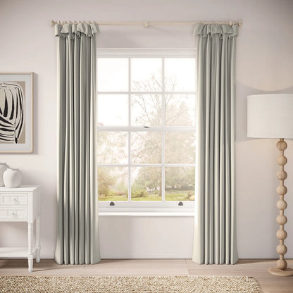 Mrs Twitchit Curtains - Soft Velvet - Mog