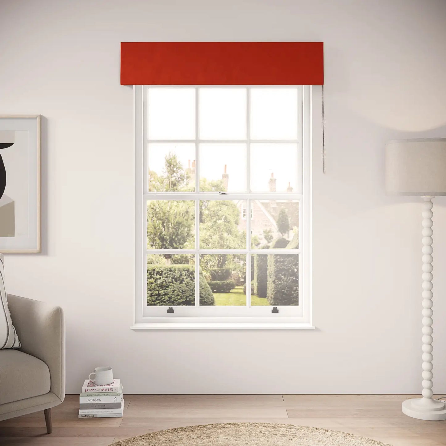 Neat Freak Blind - Soft Velvet - Logburner