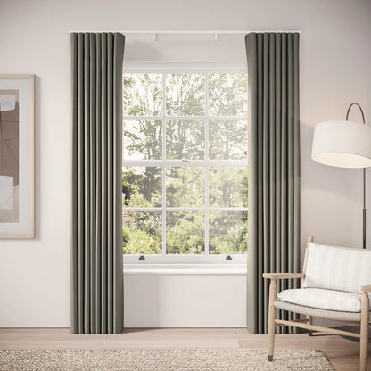 Porthcawl Curtains - Brushed Cotton - Stratus