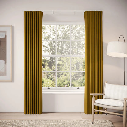 Porthcawl Curtains - Pure Linen - Cezanne