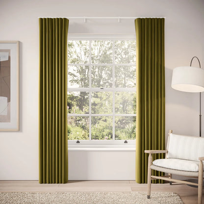 Porthcawl Curtains - Soft Velvet - Thicket