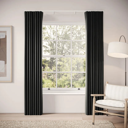 Porthcawl Curtains - Soft Velvet - Void