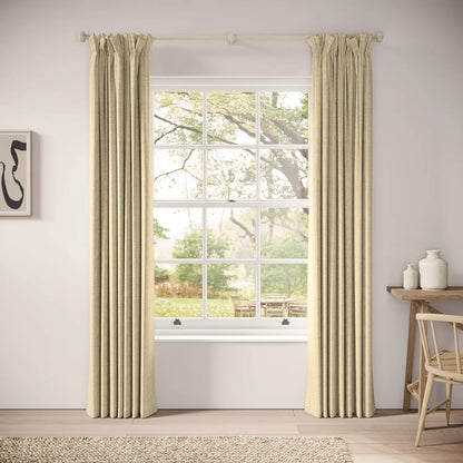Veg Patch Curtains - Eco Boucle - Demerara
