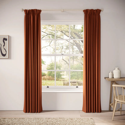 Veg Patch Curtains - Linen Blend - Flare