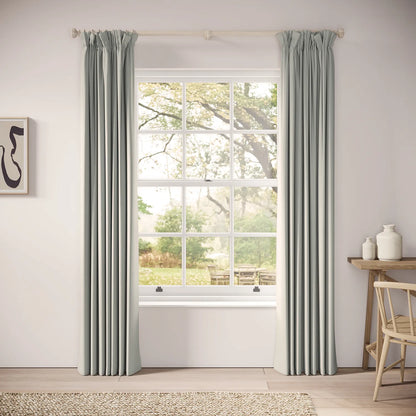 Veg Patch Curtains - Linen Blend - Villa Blue