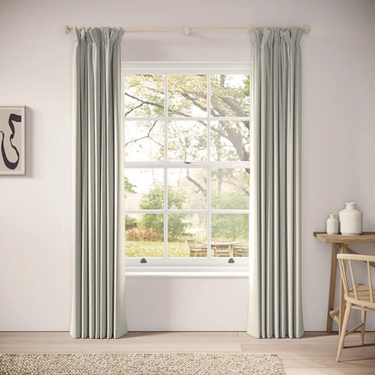 Veg Patch Curtains - Soft Velvet - Mog