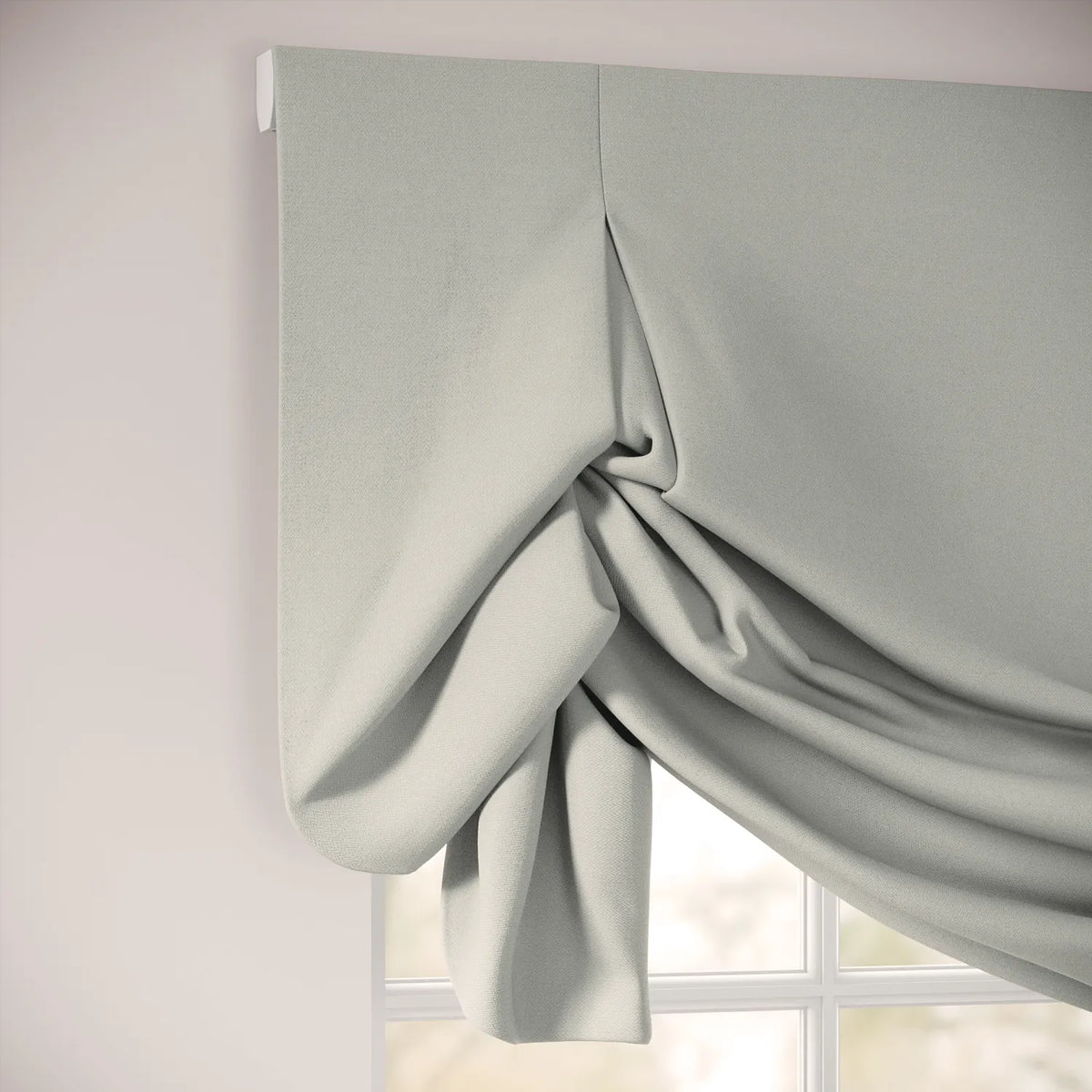 Big Smoke Blind - Linen Blend - Villa Blue