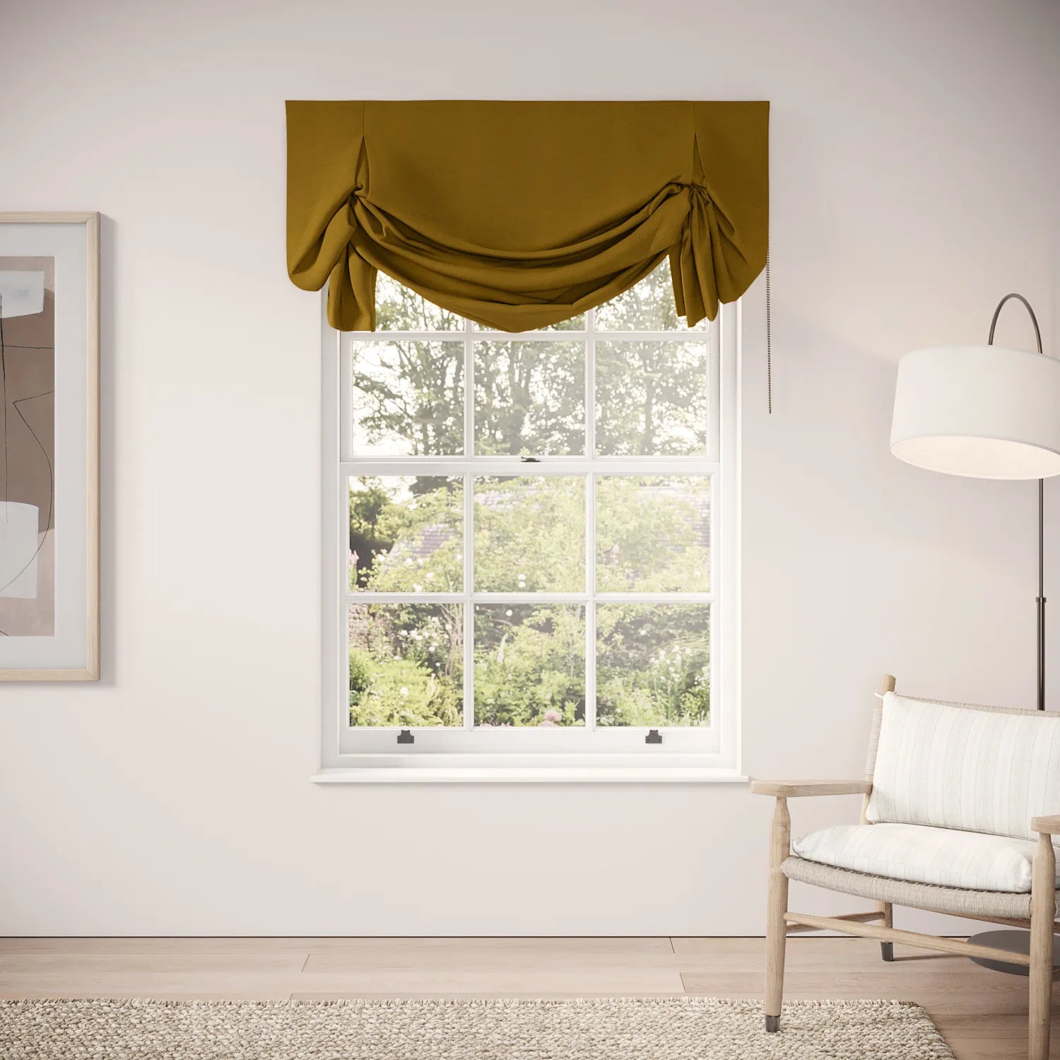 Big Smoke Blind - Pure Linen - Cezanne