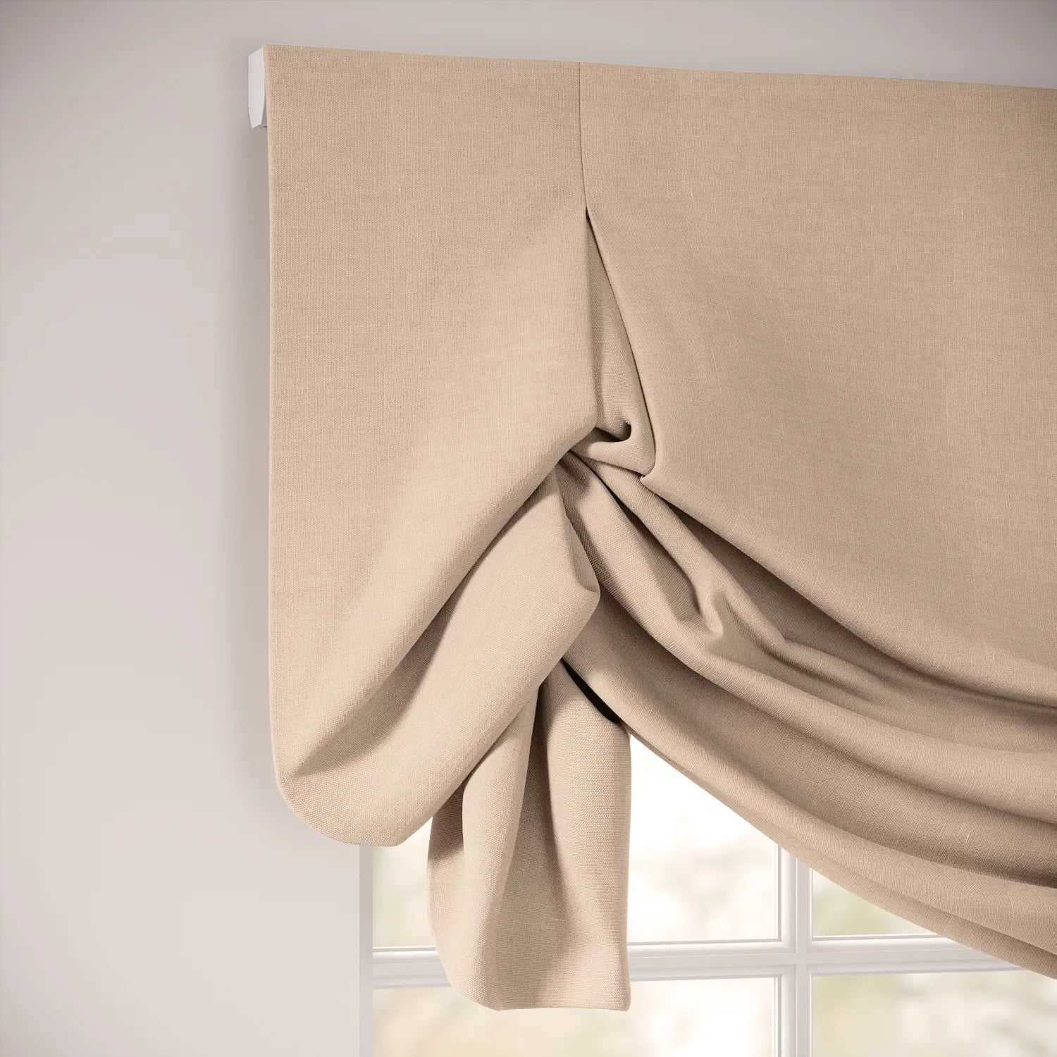 Big Smoke Blind - Pure Linen - Conch