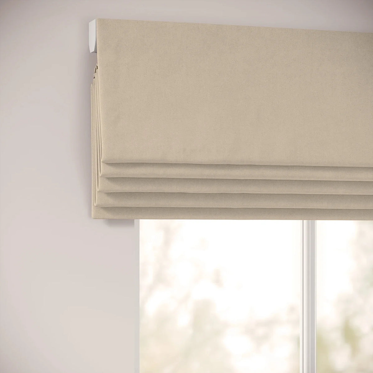 Cup of Sugar Blind - Brushed Cotton - Mantlepiece