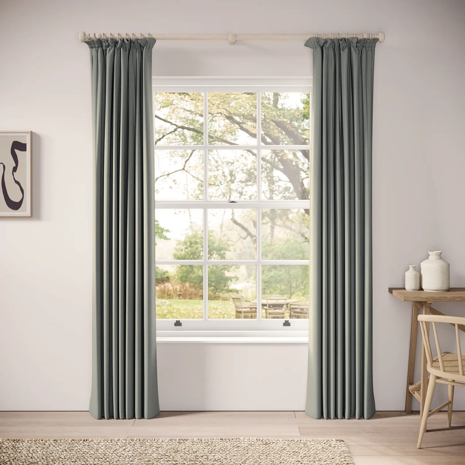 Cwtch Curtains - Brushed Cotton - Ariel