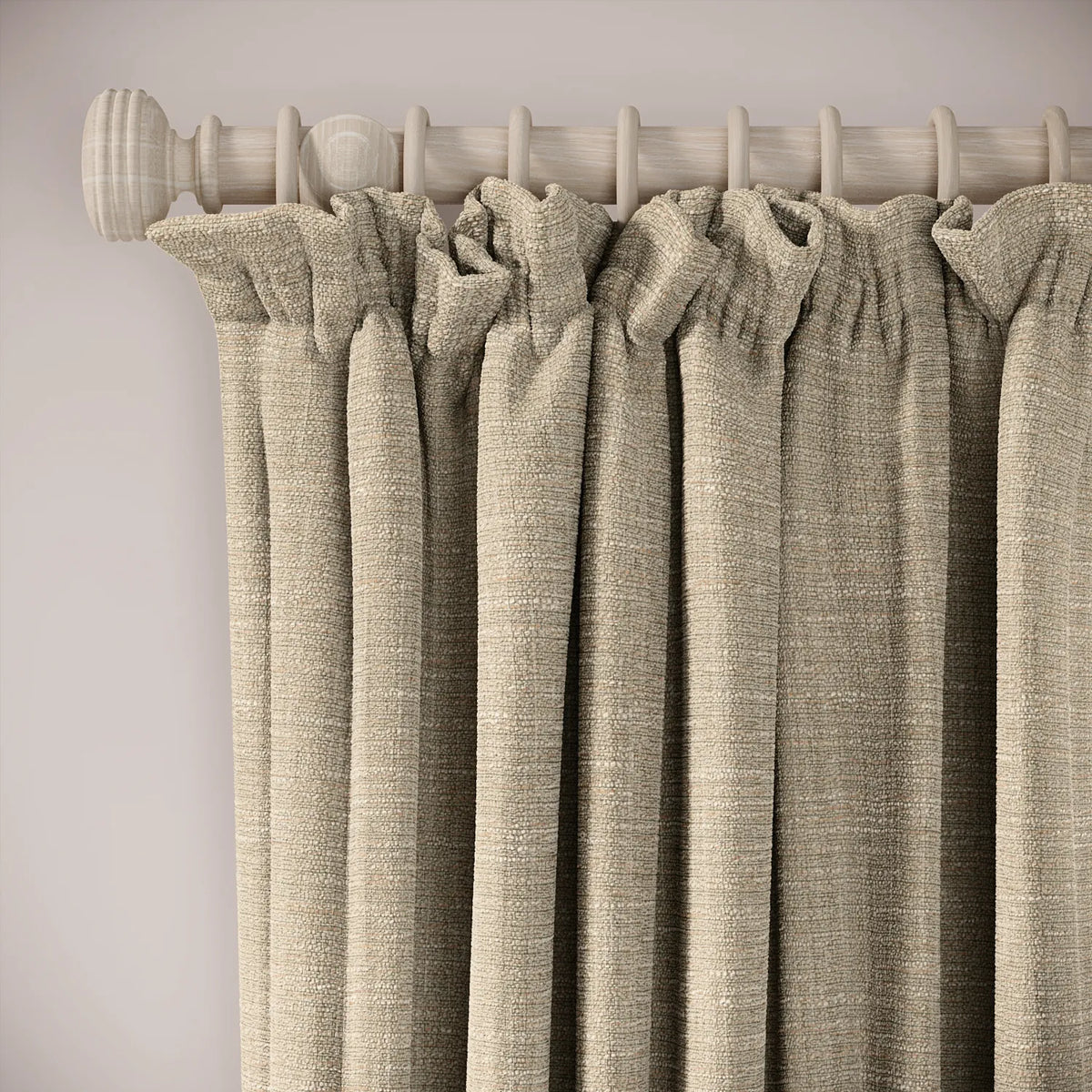 Cwtch Curtains - Eco Boucle - Tabby Cat