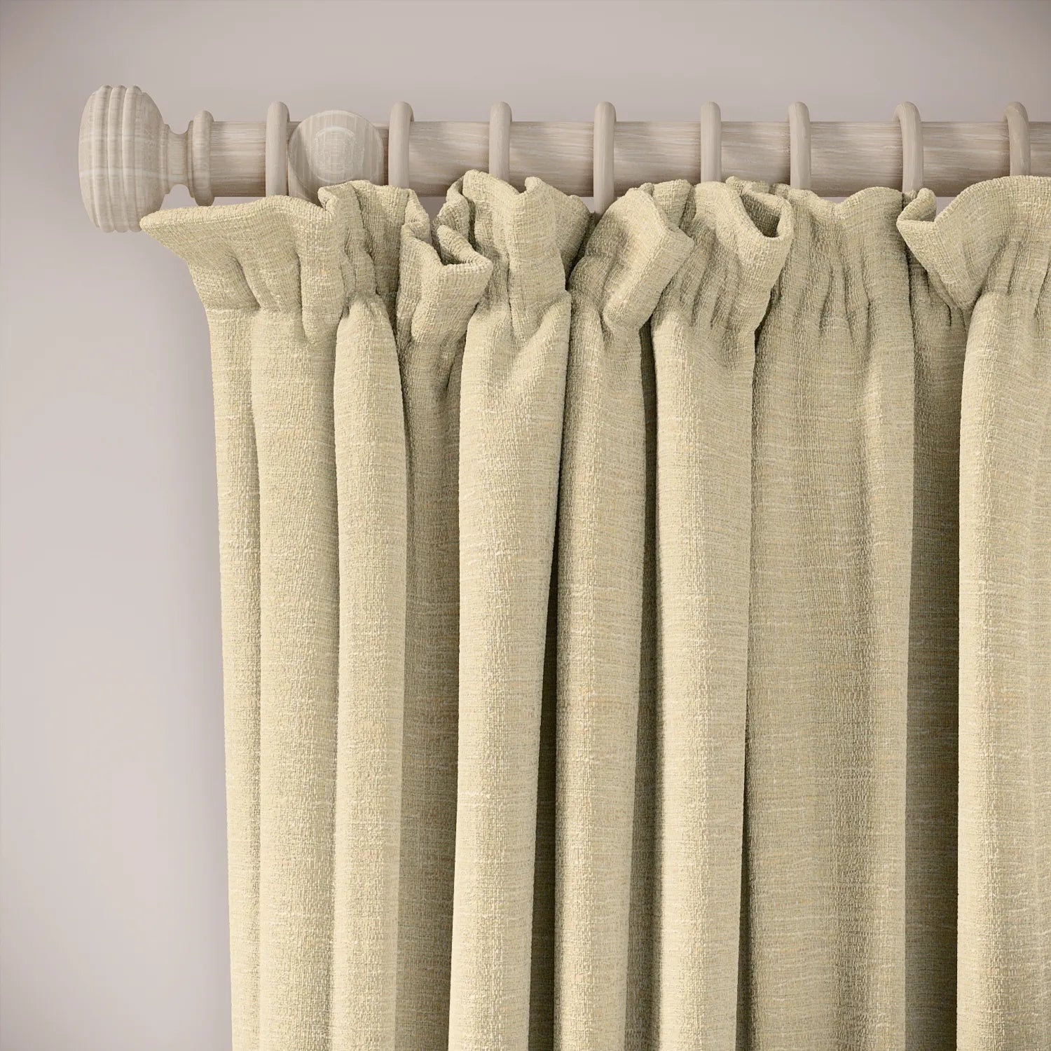 Cwtch Curtains - Eco Boucle - Viennese Whirl