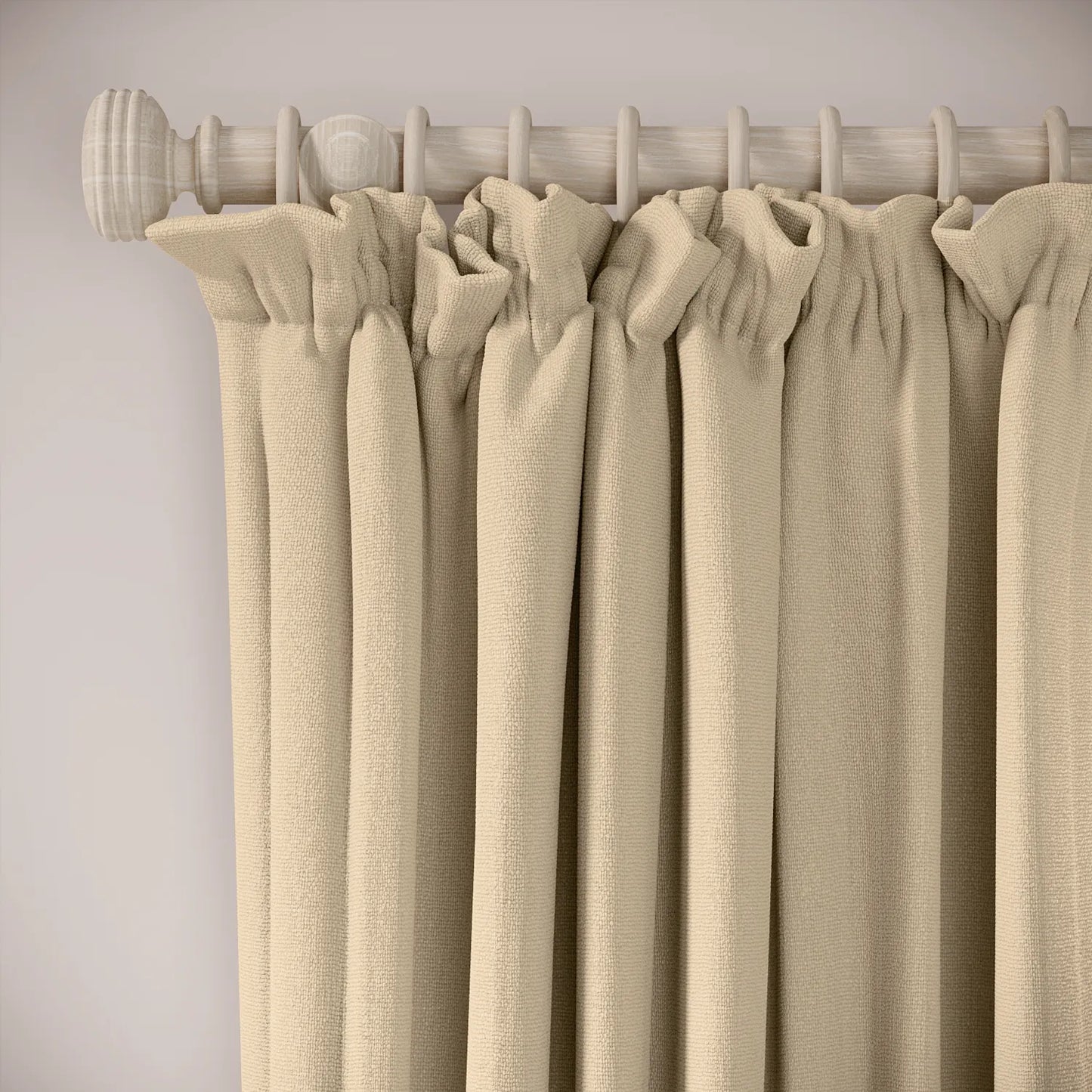 Cwtch Curtains - Eco Weave - Limpet