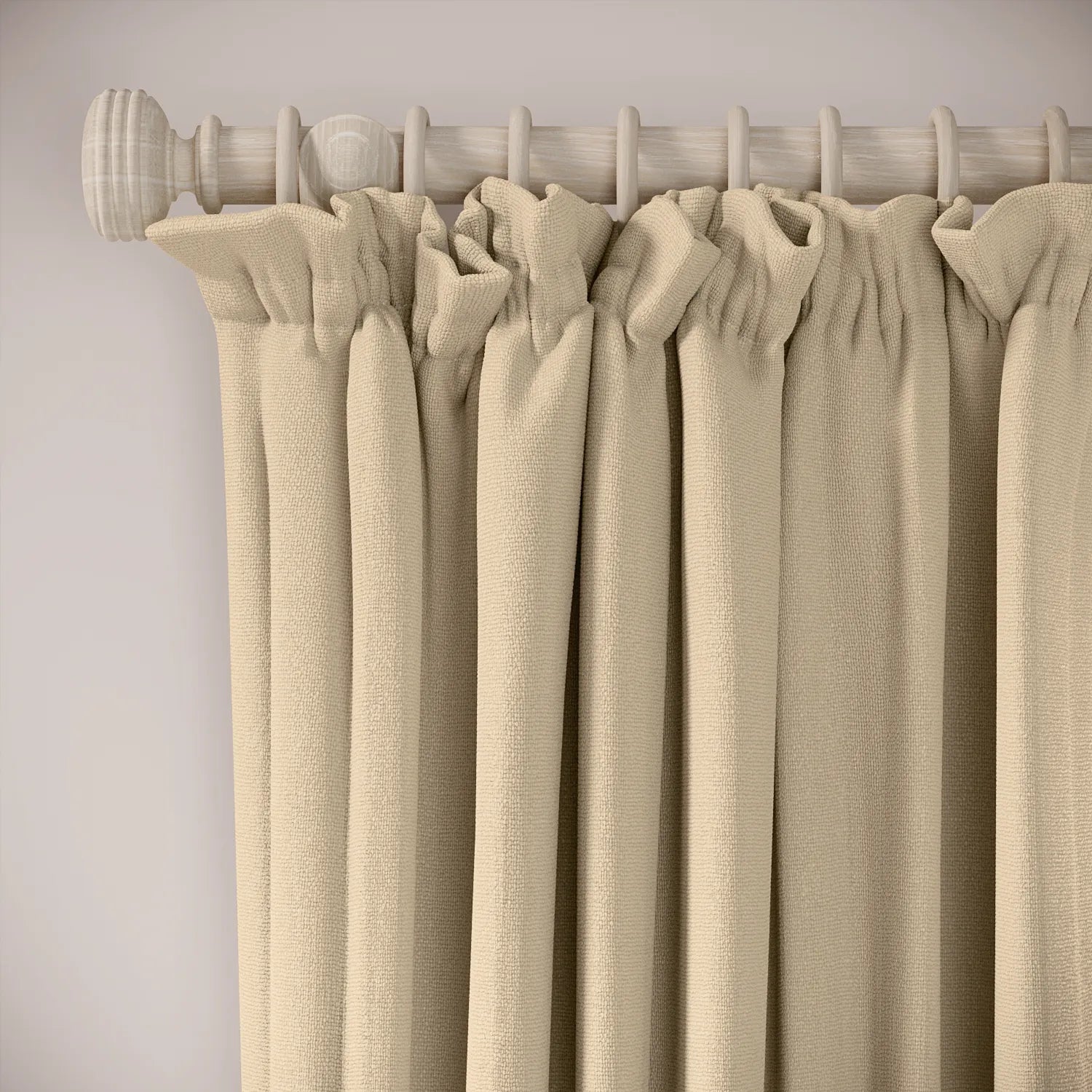 Cwtch Curtains - Eco Weave - Limpet