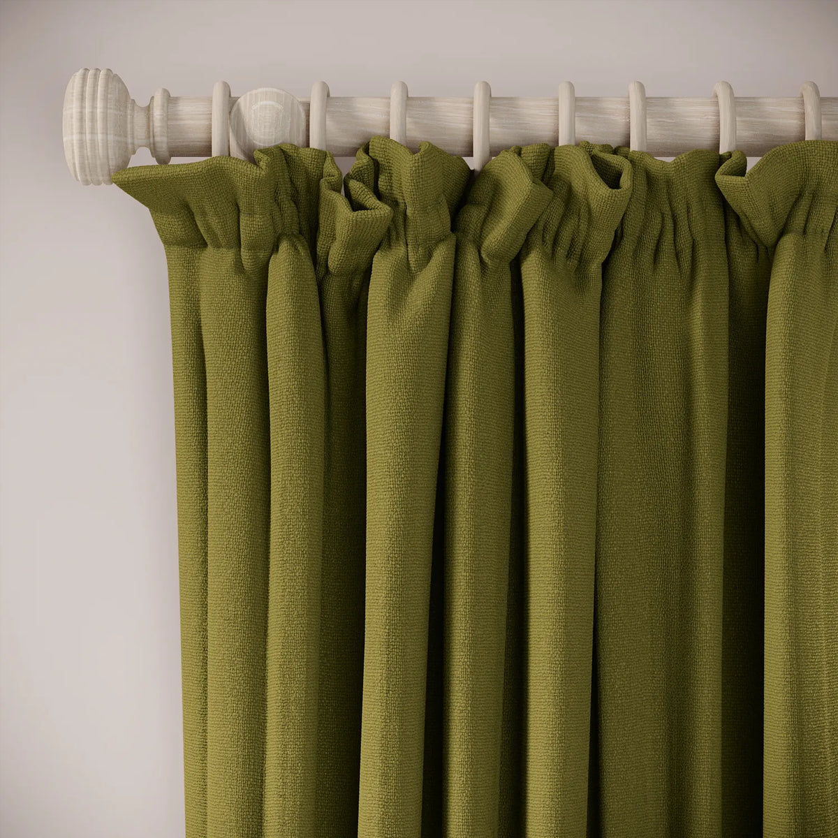 Cwtch Curtains - Eco Weave - Thyme Lord