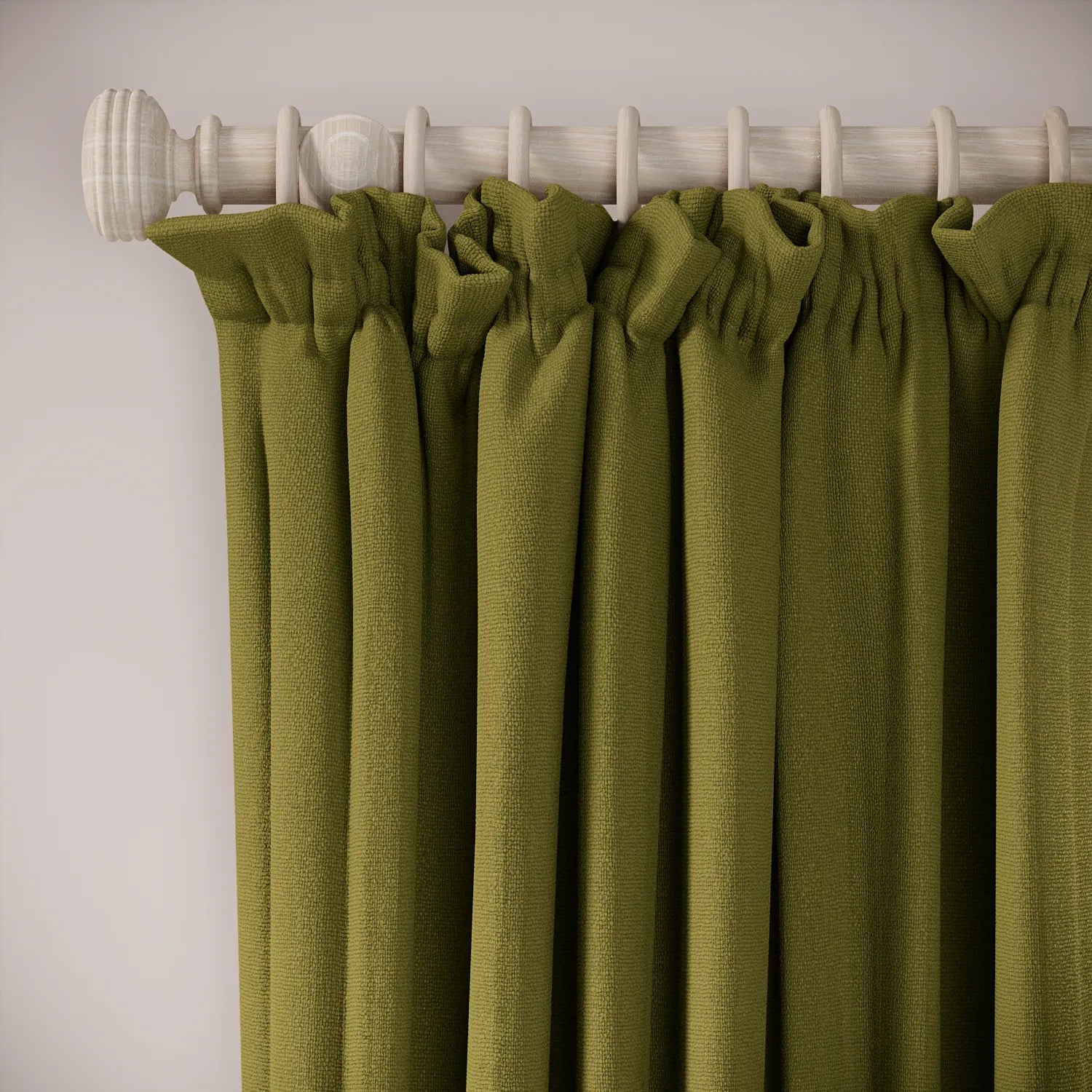 Cwtch Curtains - Eco Weave - Thyme Lord