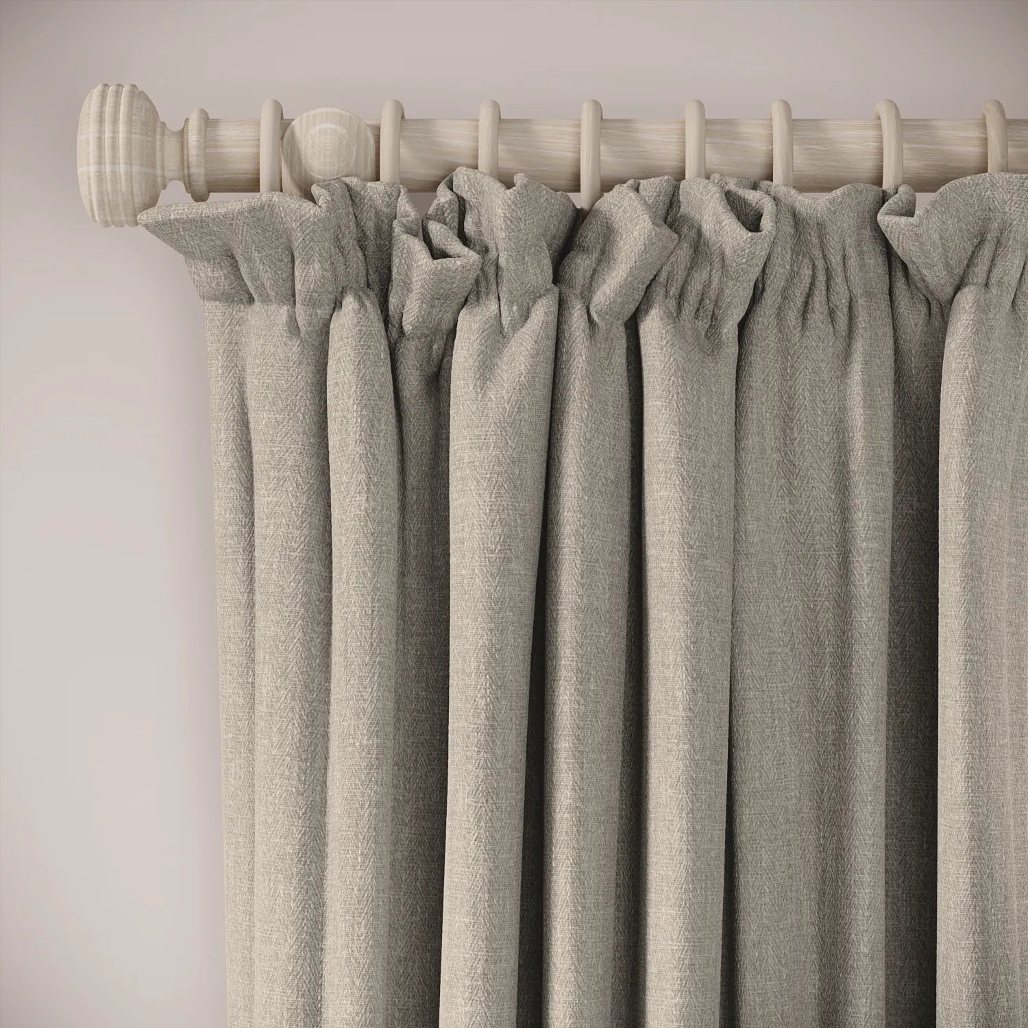 Cwtch Curtains - House Fabric - Cuckoo