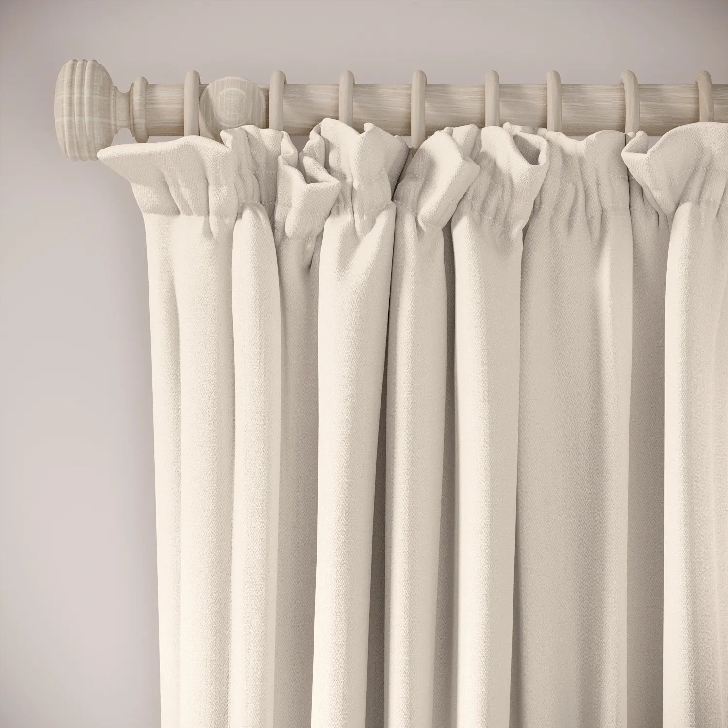 Cwtch Curtains - Linen Blend - Chamonix