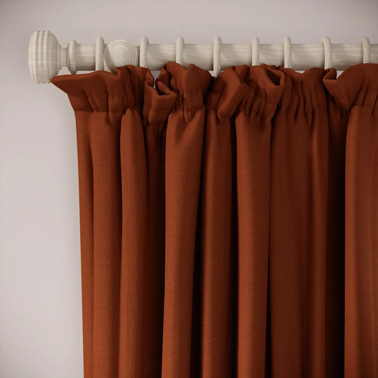 Cwtch Curtains - Linen Blend - Flare