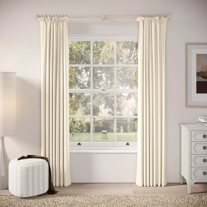 Cwtch Curtains - Linen Blend - Half Shell
