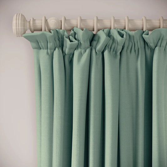 Cwtch Curtains - Linen Blend - Rockpool