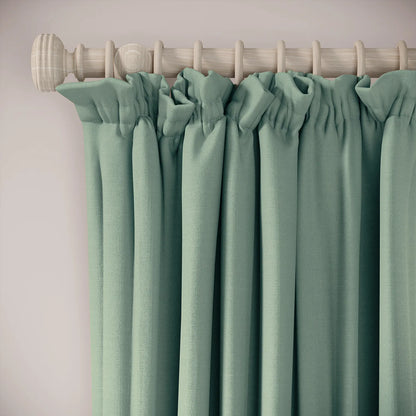 Cwtch Curtains - Linen Blend - Rockpool