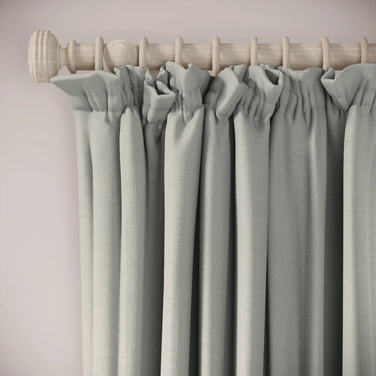 Cwtch Curtains - Linen Blend - Villa Blue