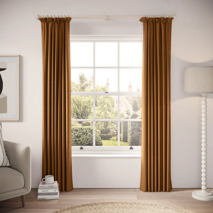 Cwtch Curtains - Pure Linen - Sussex Sunset