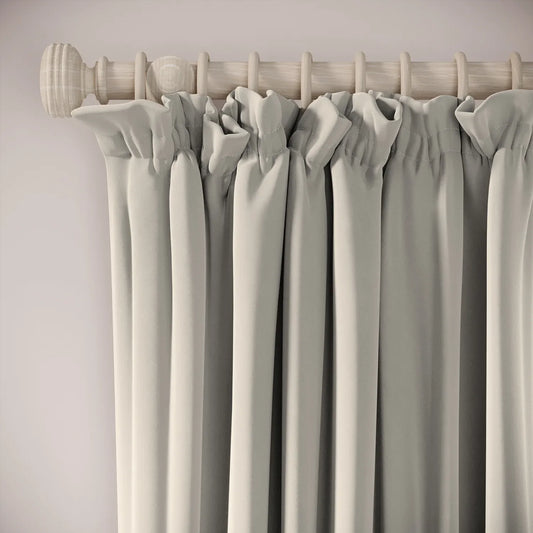 Cwtch Curtains - Soft Velvet - Mog