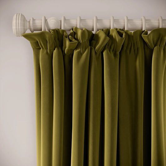 Cwtch Curtains - Soft Velvet - Thicket