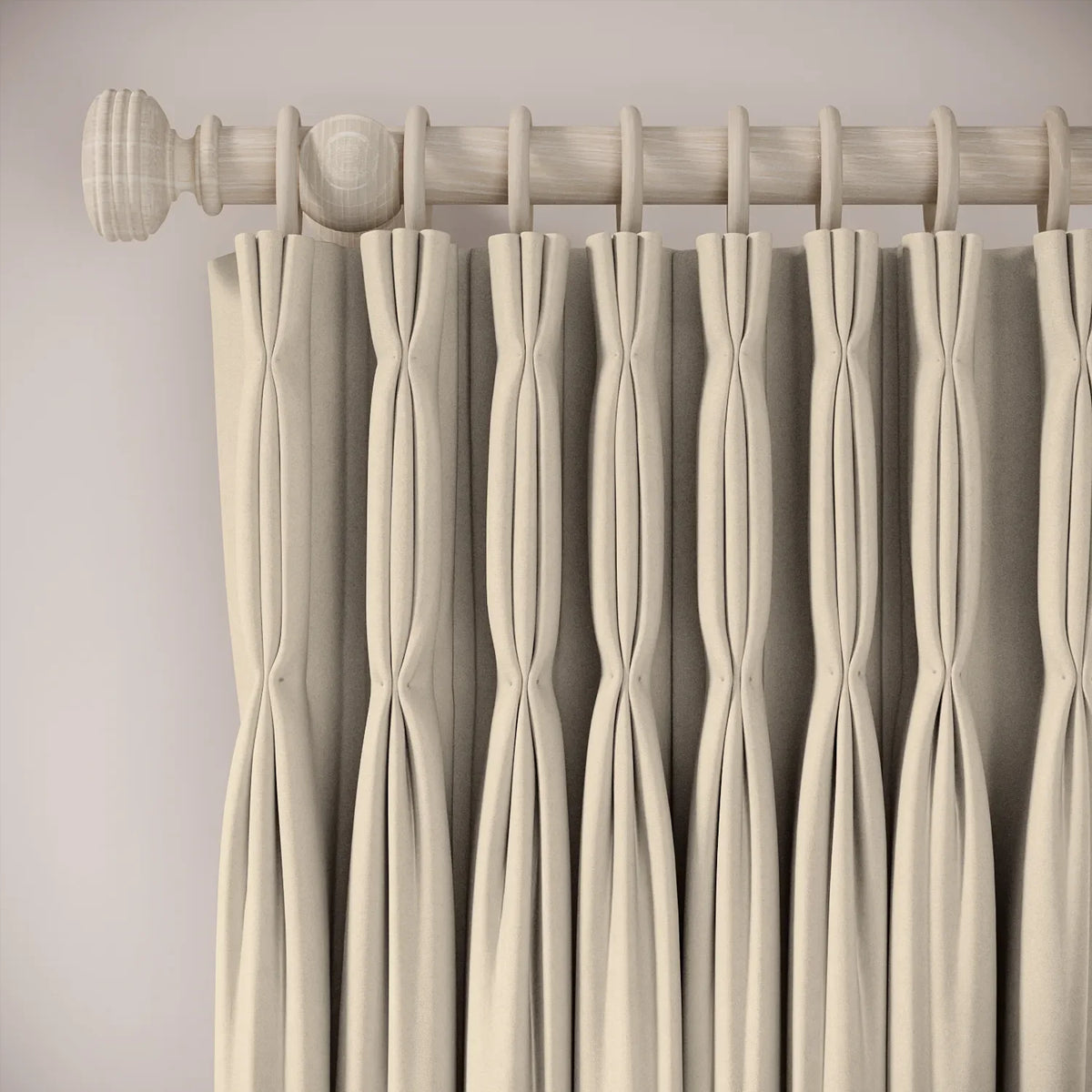 Double Dutch Curtains - Brushed Cotton - Eggbox